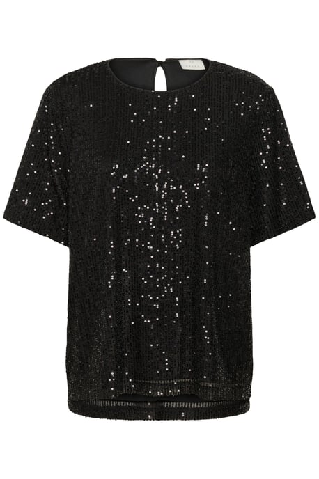 Blouse met korte mouwen KAlila Blouse met korte mouwen Regular fit black - Image 4