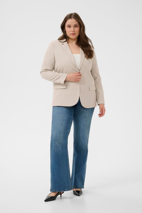 Blazer KCsakira Blazer Tight fit cream - Image 2