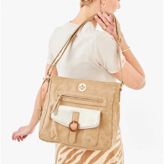 Rieker H1362-62 Womens Handbag Beige - Image 4