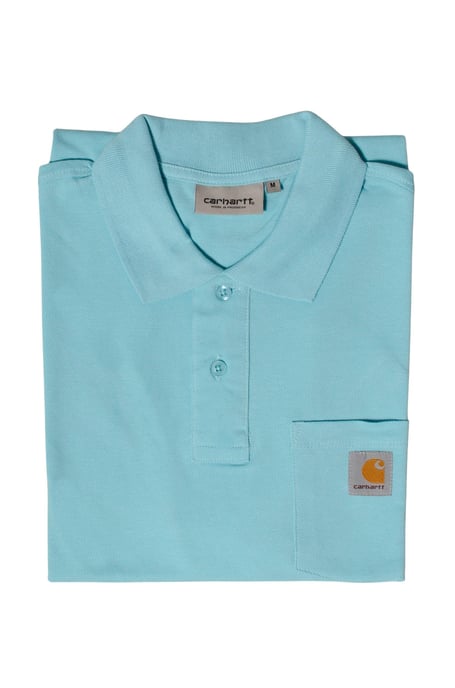 Mens Pocket Front Polo Shirt - Image 2