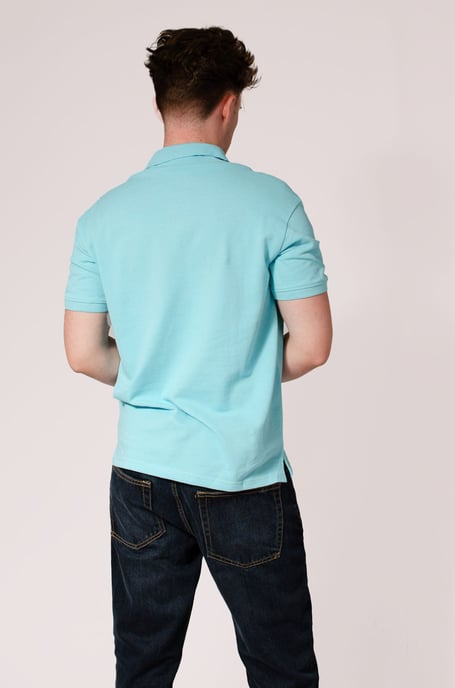Mens Pocket Front Polo Shirt - Image 3