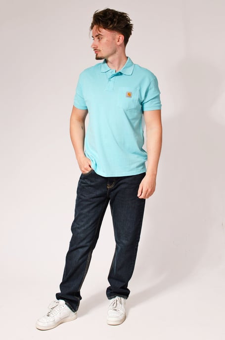 Mens Pocket Front Polo Shirt - Image 5