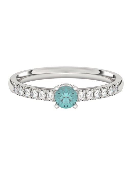 Diam Addict Ring 585 yellow gold with lab-grown diamonds - Image 1