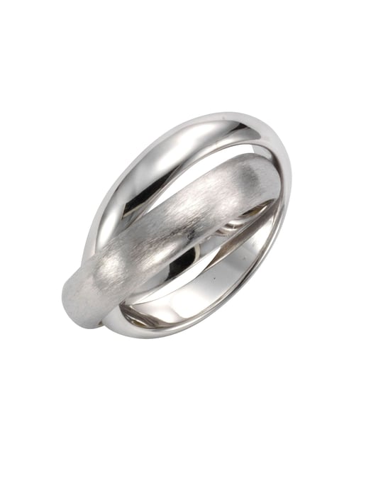 Celesta Silber Ring 925/- sterling silver double row - Image 4