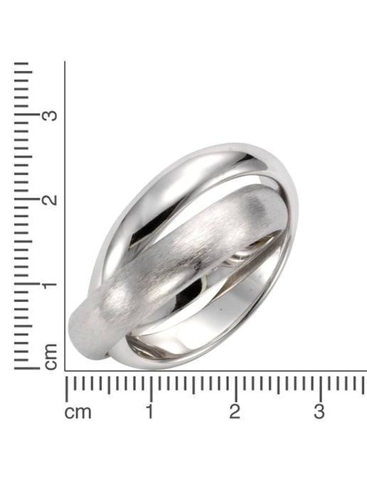 Celesta Silber Ring 925/- sterling silver double row - Image 5