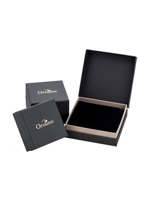 Orolino Ring 585/- Gelbgold 1 Brill. 0,50ct. braun - Image 5