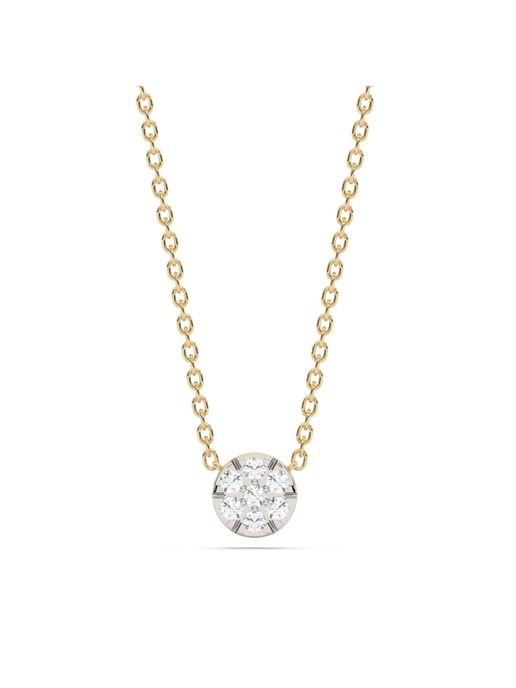 Diam Addict Necklace 585 yellow gold with lab-grown diamonds - Image 1