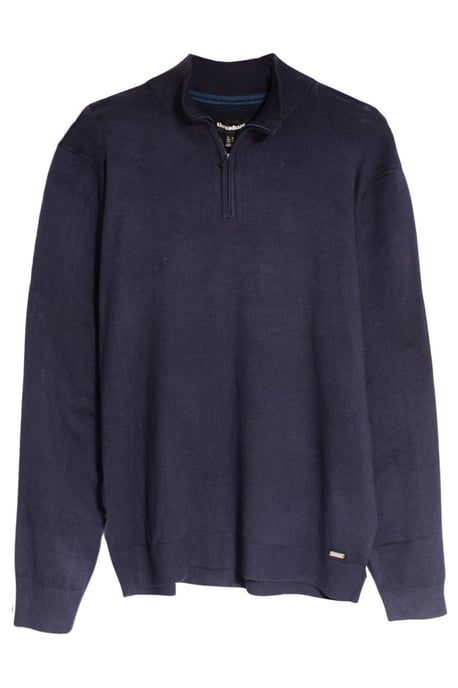 Mens Zip Neck Sweater - Image 2
