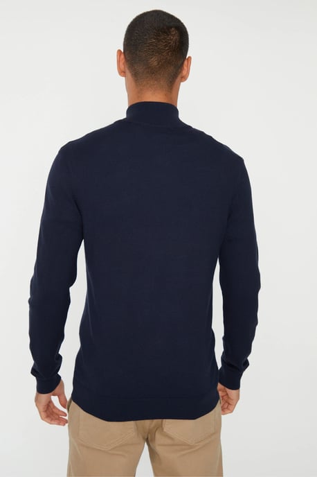 Mens Zip Neck Sweater - Image 3