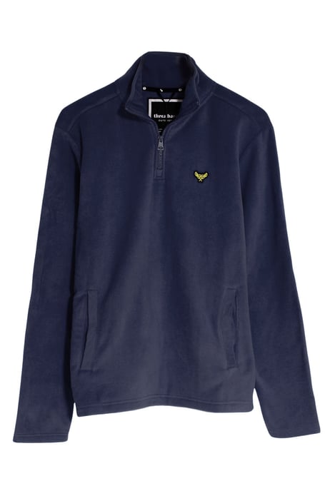 Mens Quarter Zip Fleece Jumper - Image 3