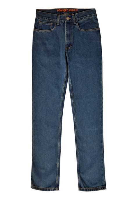 Mens Straight Leg Regular Fit Jeans - Image 2