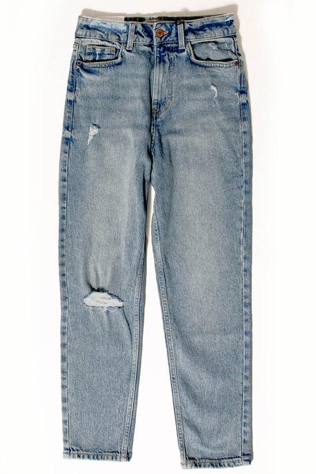 Tori Slim-fit Mom Ankle Grazer Jeans - Image 3