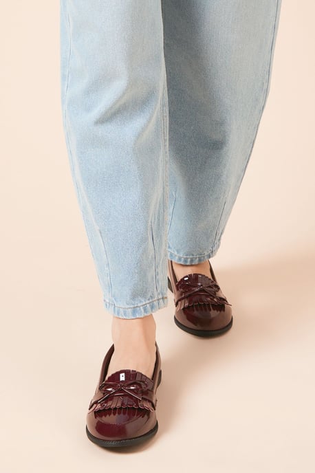 Wide Fit Loretta Tassel Loafers - Image 3