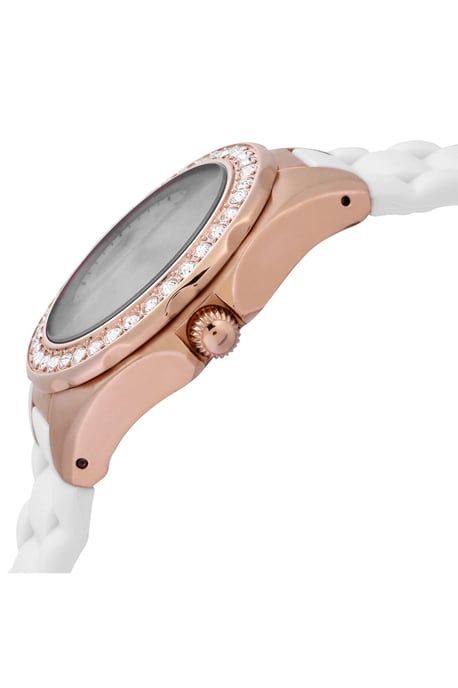 Invicta Angel 1646 Dames Horloge - Quartz Uurwerk - Roestvrij Staal met witte Wijzerplaat - 38mm - Image 2