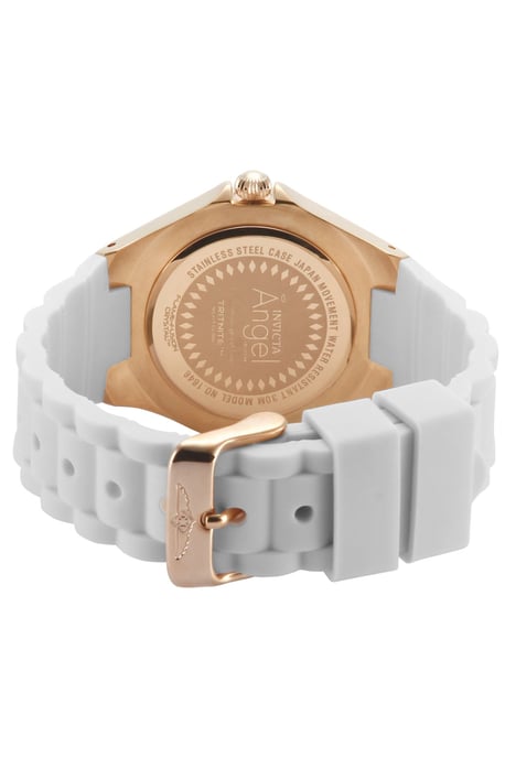 Invicta Angel 1646 Dames Horloge - Quartz Uurwerk - Roestvrij Staal met witte Wijzerplaat - 38mm - Image 3