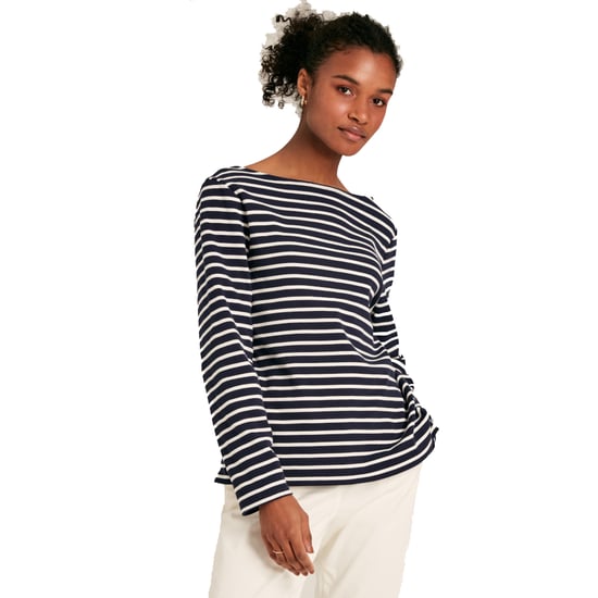 Joules Womens Harbour Cotton Long Sleeved Top - Image 1