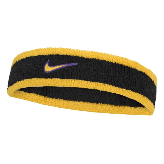 Nike Classic Swoosh Headband (Black/Purple) - Image 1