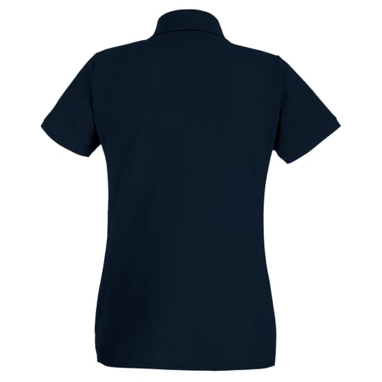 Fruit of the Loom Dames/Dames Lady Fit Poloshirt met korte mouwen (Middernacht blauw) - Image 2
