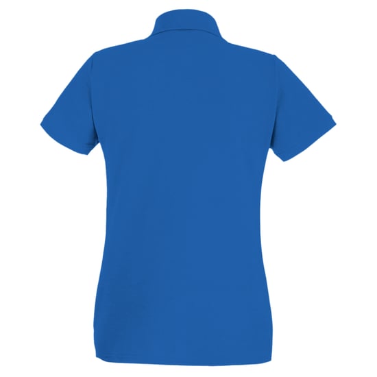 Fruit of the Loom Womens/Ladies Lady Fit Short-Sleeved Polo Shirt (Cobalt) - Image 2