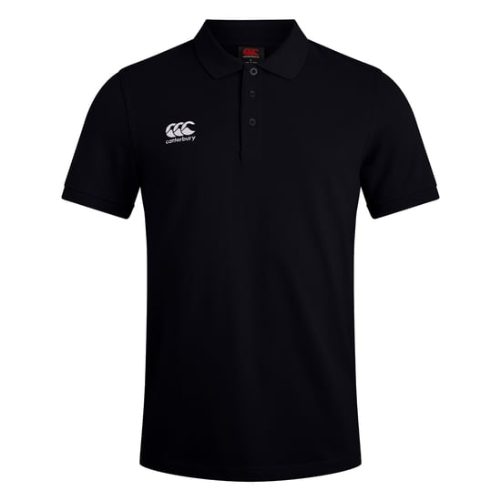 Canterbury Mens Waimak Polo Shirt (Black) - Image 1