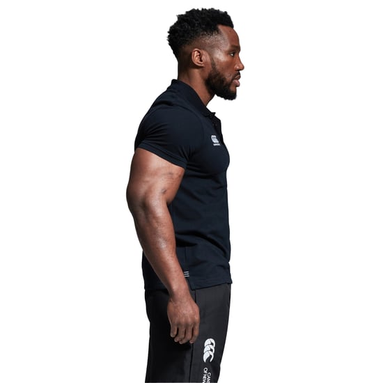 Canterbury Mens Waimak Polo Shirt (Black) - Image 3