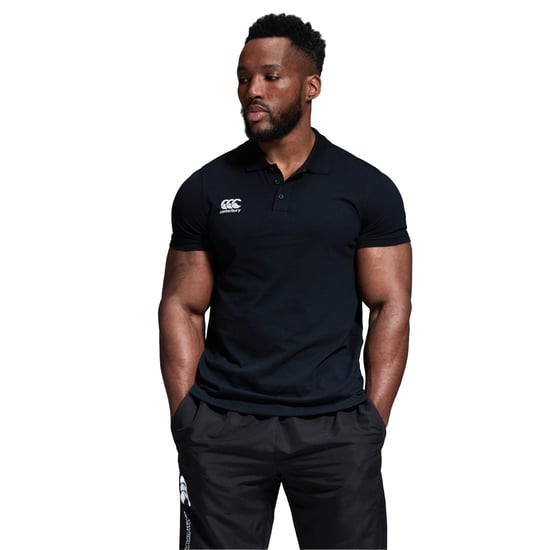 Canterbury Mens Waimak Polo Shirt (Black) - Image 4