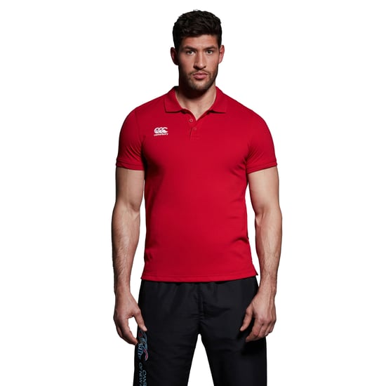 Canterbury Heren Waimak Polo Shirt (Vlag rood) - Image 3