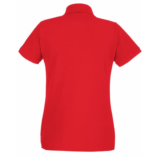 Fruit of the Loom Dames/Dames Lady Fit Poloshirt met korte mouwen (Helder rood) - Image 2