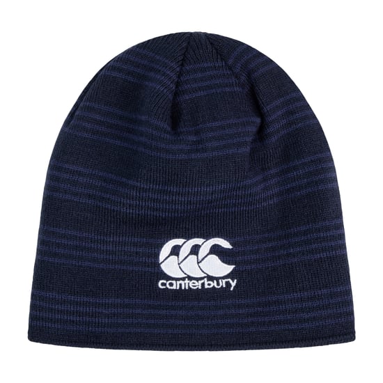 Canterbury Unisex Adult Embroidered Logo Beanie (Navy) - Image 1