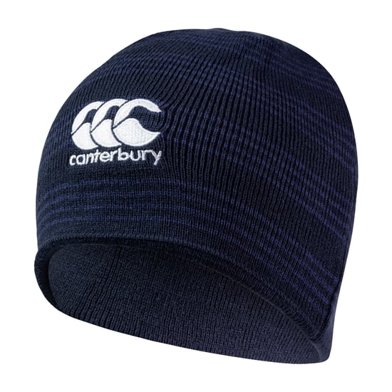 Canterbury Unisex Adult Embroidered Logo Beanie (Navy) - Image 3