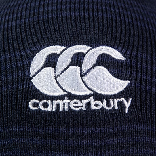 Canterbury Unisex Adult Embroidered Logo Beanie (Navy) - Image 4