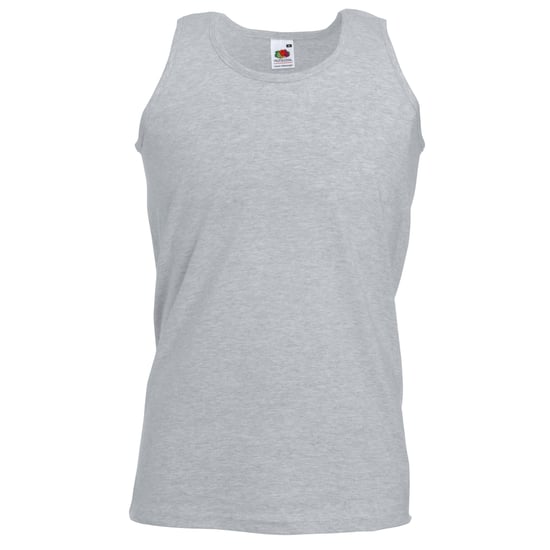 Fruit Of The Loom Heren Atletisch Mouwloos Hemd / Tanktop (Heather Grijs) - Image 1