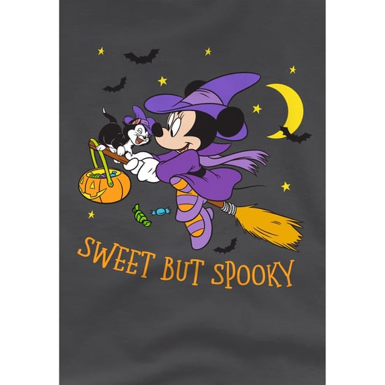 Disney Kinderen/Kinderen Spookachtig Heks Minnie Mouse T-Shirt (Houtskool) - Image 3