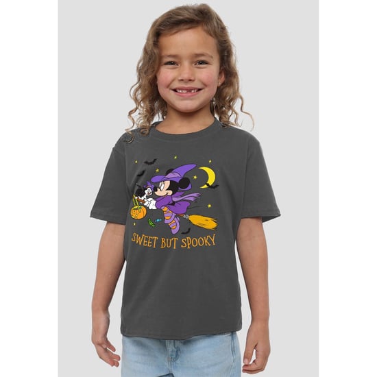 Disney Kinderen/Kinderen Spookachtig Heks Minnie Mouse T-Shirt (Houtskool) - Image 4