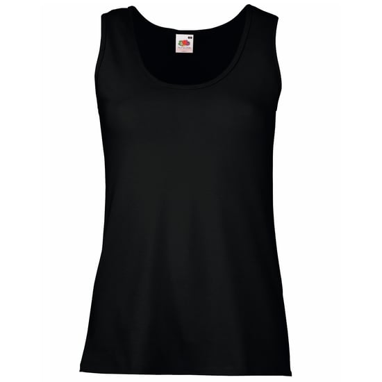 Fruit Of The Loom Dames / Vrouwen Dames-Fit Valueweight Hemd (Zwart) - Image 1