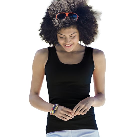 Fruit Of The Loom Dames / Vrouwen Dames-Fit Valueweight Hemd (Zwart) - Image 2