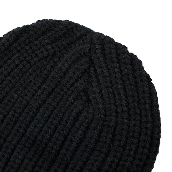 Lee Cooper Grof gebreide muts (Zwart) - Image 3