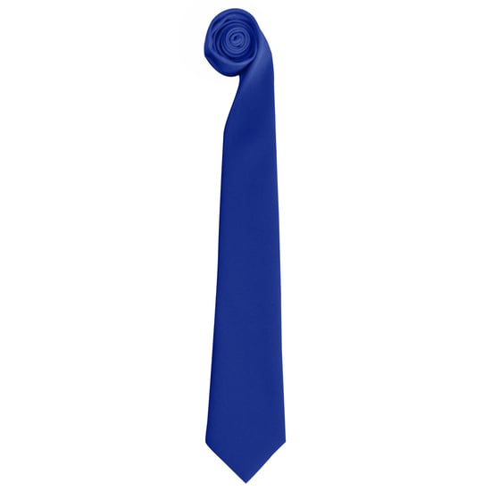 Premier Tie - Men Plain Work Tie (Royal) - Image 1