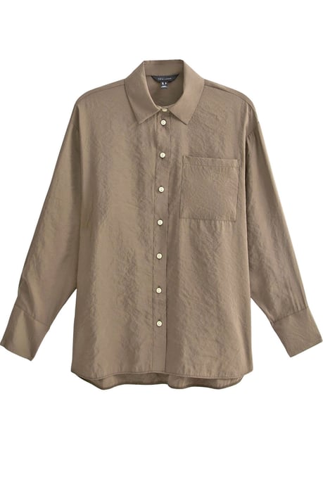 Relaxed Cupro Pocket Shirt - Image 1