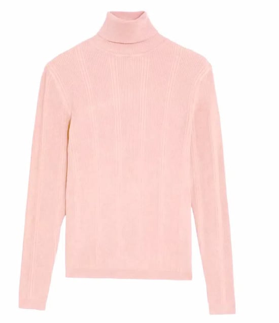 Ribbed Roll Neck Jumper - Image 2