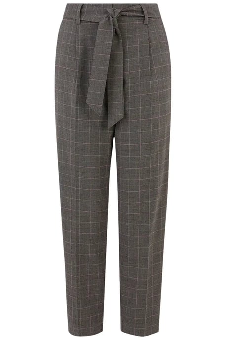 Check Capri Taper Trousers - Image 2