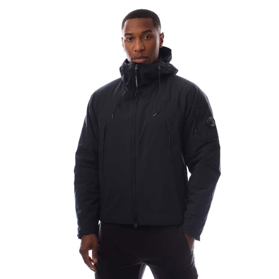 Men's C.P. Company Pro-Tek Hooded Padded Jacket in Navy - Image 1