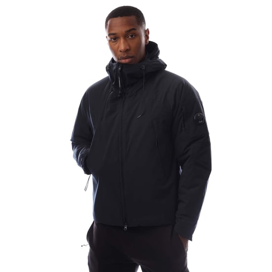 Men's C.P. Company Pro-Tek Hooded Padded Jacket in Navy - Image 3