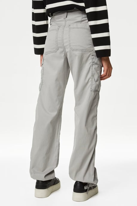 Soft Touch Cargo Trousers - Image 4