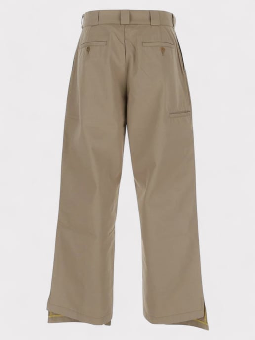 Palm Angels Reversed Waistband Chino Pant Beige - Image 2