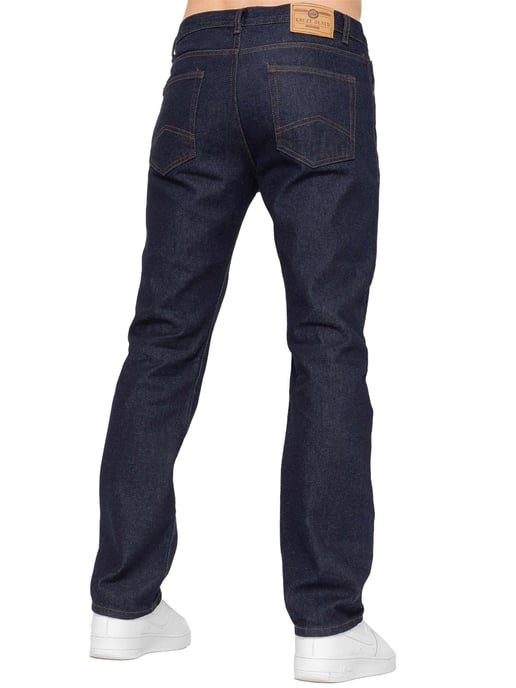 Kruze | Mens Straight Leg Denim Jeans - Image 3