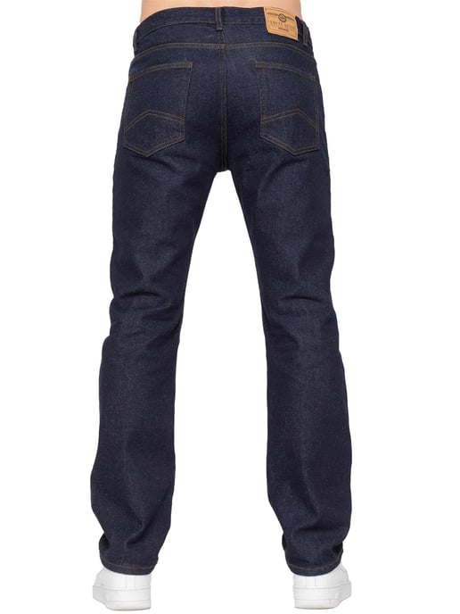 Kruze | Mens Straight Leg Denim Jeans - Image 4