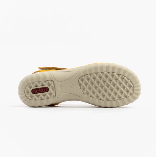 Rieker 60464-68 Womens Sandals Yellow - Image 3