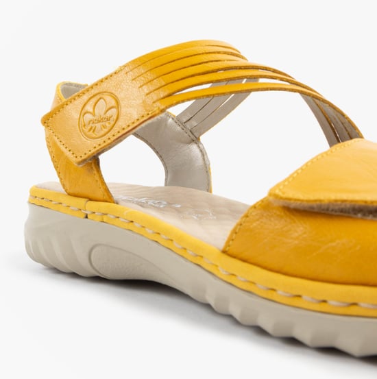 Rieker 60464-68 Womens Sandals Yellow - Image 6