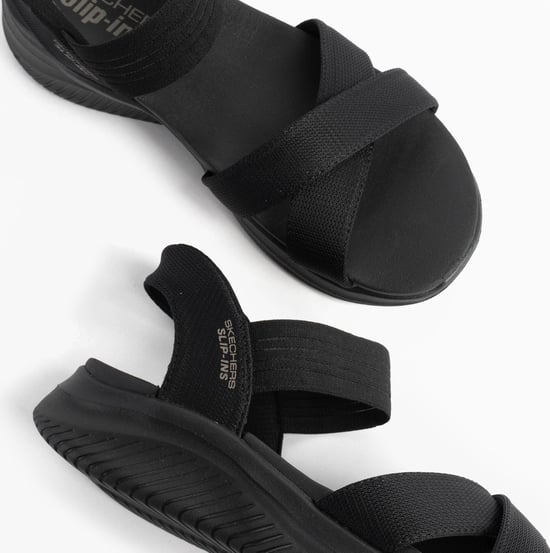 Skechers Ultra Flex 3.0 - Never Better Womens Sandals Black - Image 6
